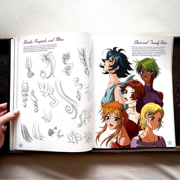 BOOK • “Manga Mania: Bishoujo” Drawing Book • - Picture 7 of 11